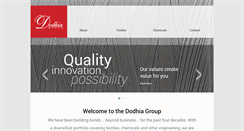 Desktop Screenshot of dodhiagroup.com